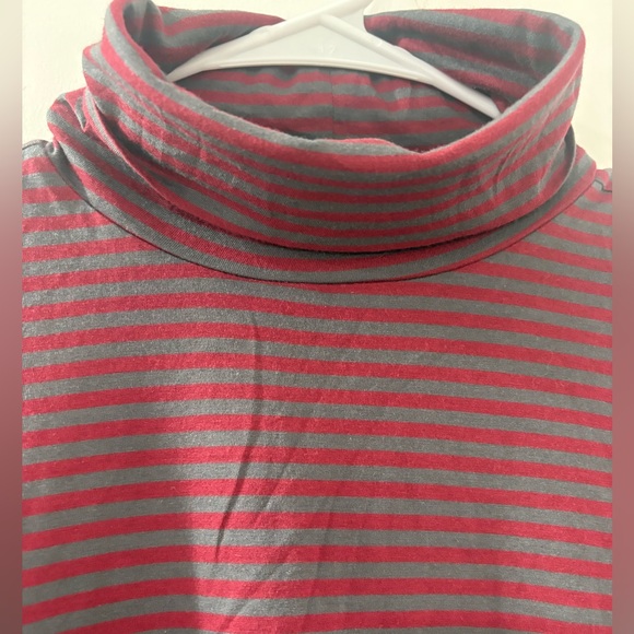 Pendleton Striped Turtleneck Womens Large Pima Cotton Modal Top NWT - Picture 5 of 12